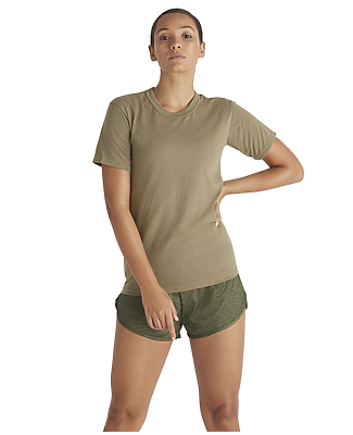 Soffe M280 Adult S/S Tee in Sand 268