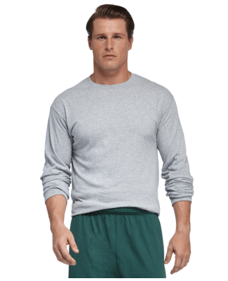 Soffe M375 Adult Mag L/S Tee in Kelly g77