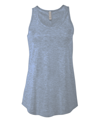 Soffe P506TS LADIES TRI BLEND FLOWY TANK in Steel quartz efr