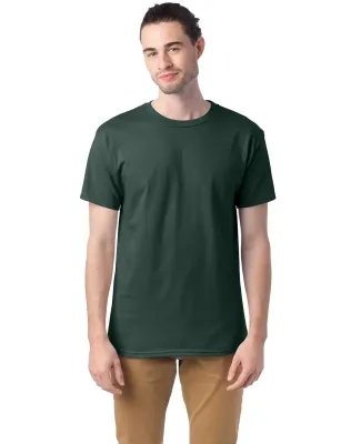 Hanes 5280 ComfortSoft Essential-T T-shirt in Athletic dark green