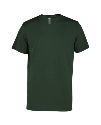 Soffe P601CS MENS CVC SS CREW NECK TEE in Forest vt3