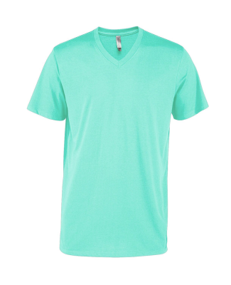 Soffe P602CS MENS CVC SS V NECK TEE in Celadon vt4