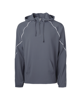 Soffe 1027M Delta Apparel  Mens Hood in Gun metal