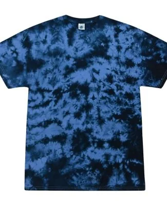 Tie-Dye 1390Y Youth Crystal Wash T-Shirt in Crystal nv/ clmb