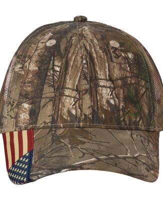 Kati LC350M Camo Woven USA Flag Mesh Cap Catalog