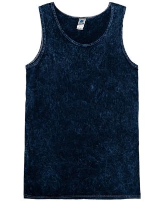 Tie-Dye 3300 Unisex Mineral Wash Tank in Mineral navy