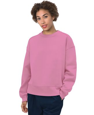 Bayside Apparel 7702 Women's USA-Made Fleece Crewneck Sweatshirt Catalog