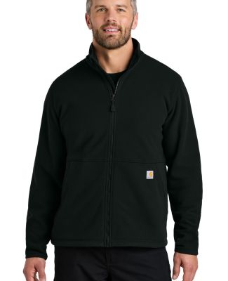 CARHARTT CT106416 Carhartt Textured Full-Zip Fleec in Black