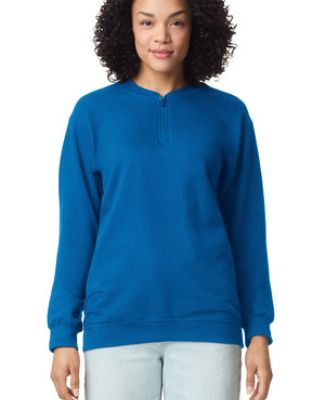 Gildan SF008 Unisex Softstyle Midweight Fleece Qua in Royal