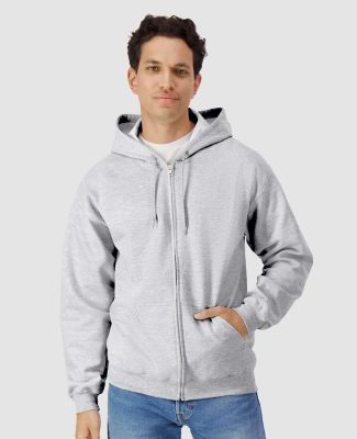 Gildan SF600 Unisex Softstyle Fleece Hooded Sweats in Rs sp grey