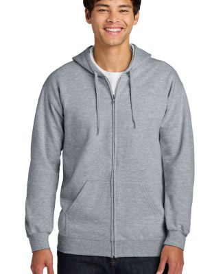 Gildan SF600 Unisex Softstyle Fleece Hooded Sweats in Rs sp grey