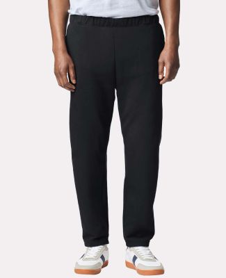Gildan SF100 Unisex Softstyle Midweight Pocket Swe in Black