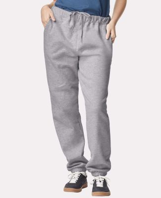 Gildan SF100 Unisex Softstyle Midweight Pocket Swe in Rs sport grey