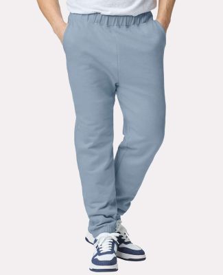 Gildan SF100 Unisex Softstyle Midweight Pocket Swe in Stone blue