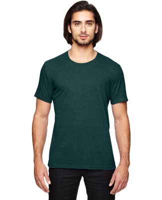 Gildan 6750 Adult Triblend T-Shirt in Hth dark green