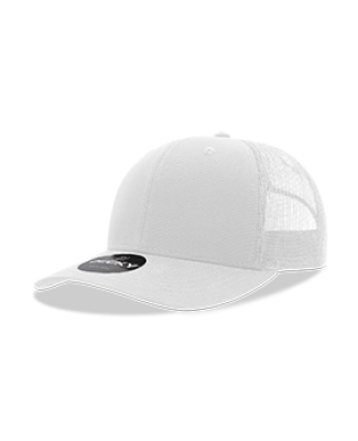 Decky Hats  DEC6021 Decky Six-Panel Trucker in White