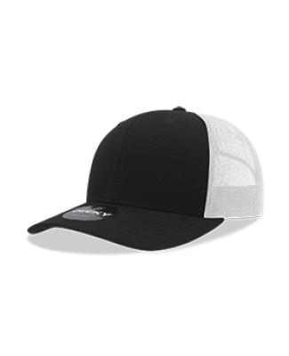 Decky Hats  DEC6021 Decky Six-Panel Trucker in Black/white