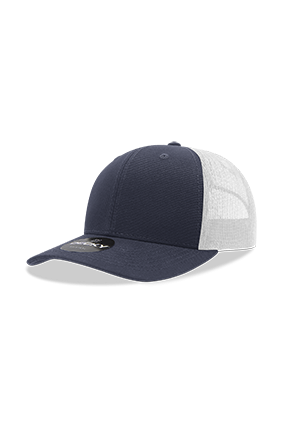 Decky Hats  DEC6021 Decky Six-Panel Trucker in Navy/white