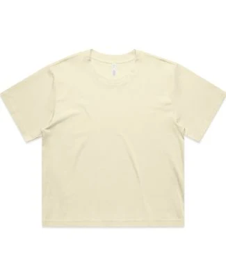 ascolour 4093 Ascolour  Womens Martina Crop Tee in Butter