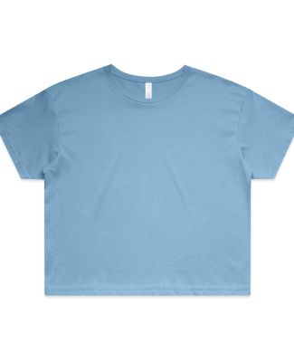 ascolour 4062 Ascolour  Womens Crop Tee in Carolina blue