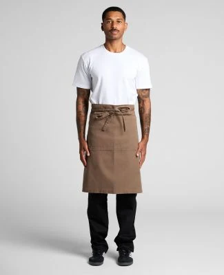 ascolour 1081 Ascolour  Canvas Half Apron in Walnut