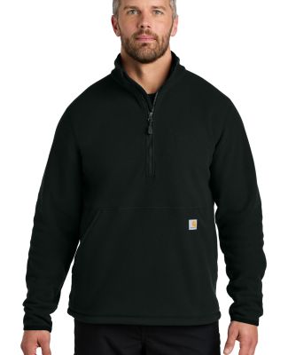 CARHARTT CT106417 Carhartt Textured 1/2-Zip Fleece in Black