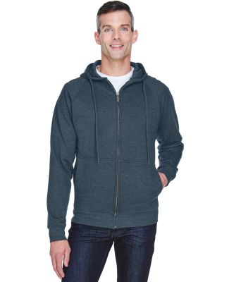 8463 UltraClub® Adult Rugged Wear Thermal-Lined F in Drk heather gray