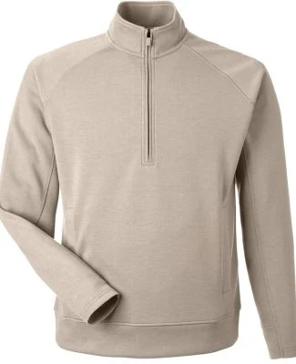 J America 8751 Apex Fleece Quarter-Zip Sweatshirt in Mojave