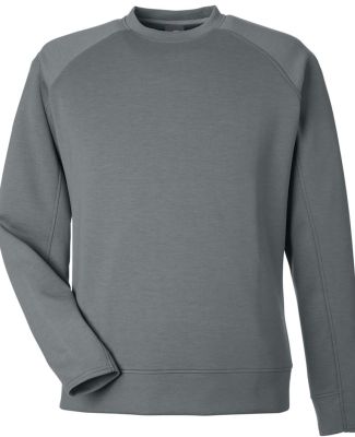 J America 8752 Apex Fleece Crewneck Sweatshirt in Steel