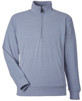 J America 8760 Element Fleece Quarter-Zip Sweatshi in Navy