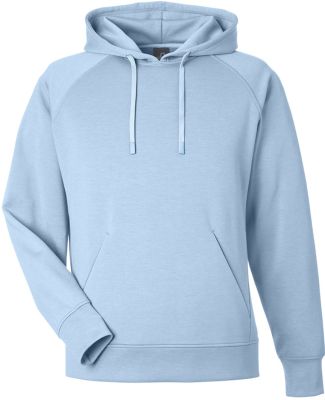 J America 8750 Apex Fleece Hooded Sweatshirt in Ice blue