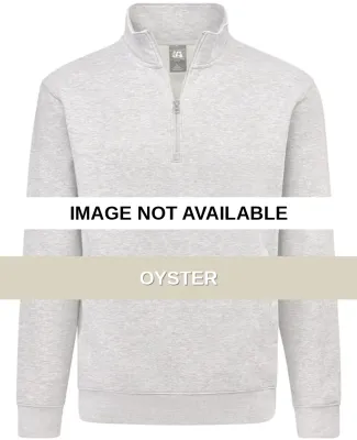 J America 8722 BTB Fleece Quarter-Zip Sweatshirt Oyster