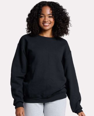 Jerzees C12MR Rugged Crewneck Sweatshirt in Black ink