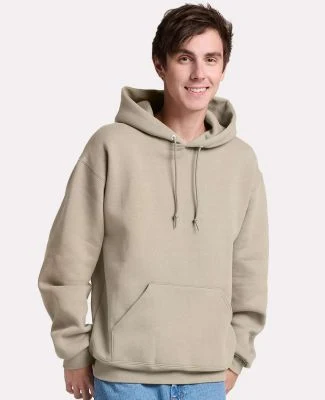 Jerzees H12MR Rugged Hooded Sweatshirt in Putty