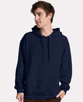 Jerzees IC49MR Ultimate CVC Hooded Sweatshirt in J. navy