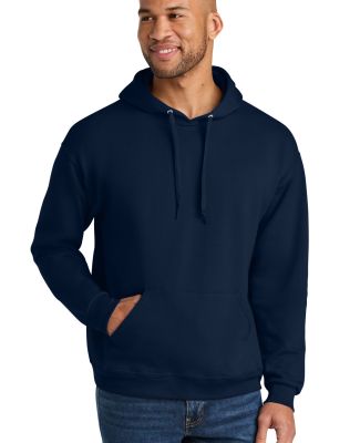 Jerzees IC49MR Ultimate CVC Hooded Sweatshirt in J. navy