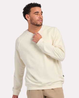 Boxercraft BM5104 French Terry Crew Pullover in Natural