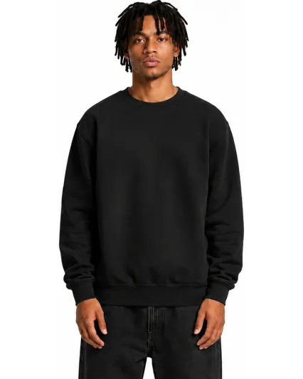 Smart Blanks 8003 ADULT PREMIUM 12OZ CRW SWTSHRT in Black