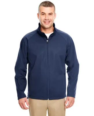 8275 UltraClub® Adult Blend Soft Shell Jacket  in Navy