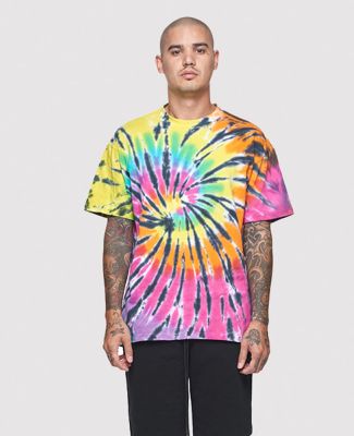Teestyled TS5600TD , TIE DYE | ESSENTIAL TEE in Black dynamite