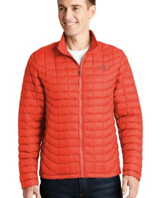 The North Face A3LH2   ThermoBall   Trekker Jacket in Fire brick red