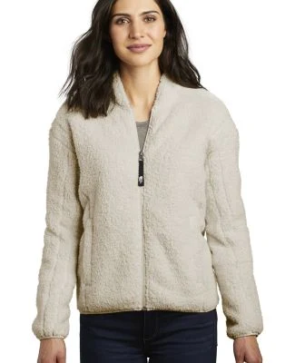 The North Face A47F9     Ladies High Loft Fleece in Vintage white