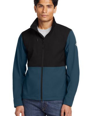The North Face A552Z     Castle Rock Soft Shell Ja in Blue wing