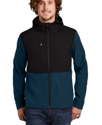 The North Face A529R     Castle Rock Hooded Soft S in Blue wing