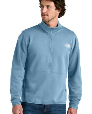 The North Face NF0A8C5G    Double-Knit 1/2-Zip Fle in Steelblue