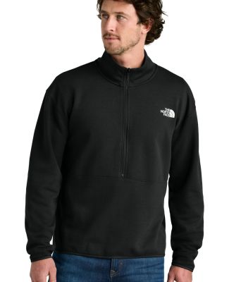 The North Face NF0A8C5G    Double-Knit 1/2-Zip Fle in Tnfblack
