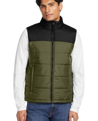 The North Face A529A     Everyday Insulated Vest in Burnt olive gn