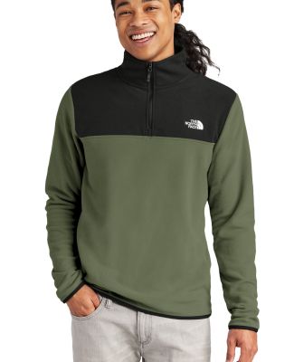 The North Face NF0A7V4L    Glacier 1/4-Zip Fleece in Nwtpg/tnfb