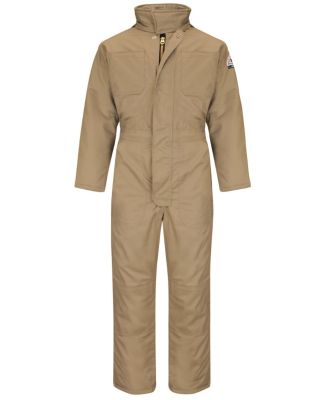 Bulwark CLC8 Premium Insulated Coverall - EXCEL FR in Khaki