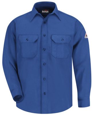 Bulwark SND6T Uniform Shirt - Nomex® IIIA - Tall  in Royal blue